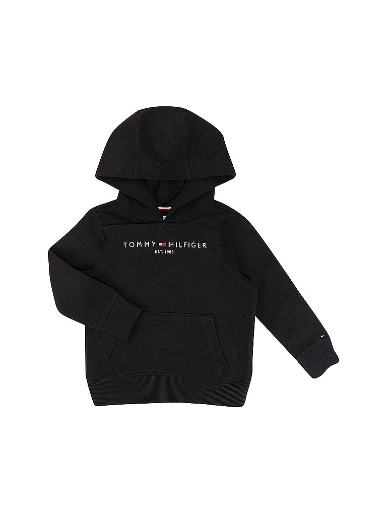 TOMMY HILFIGER Jungen Kapuzensweater - Hoodie schwarz | 4